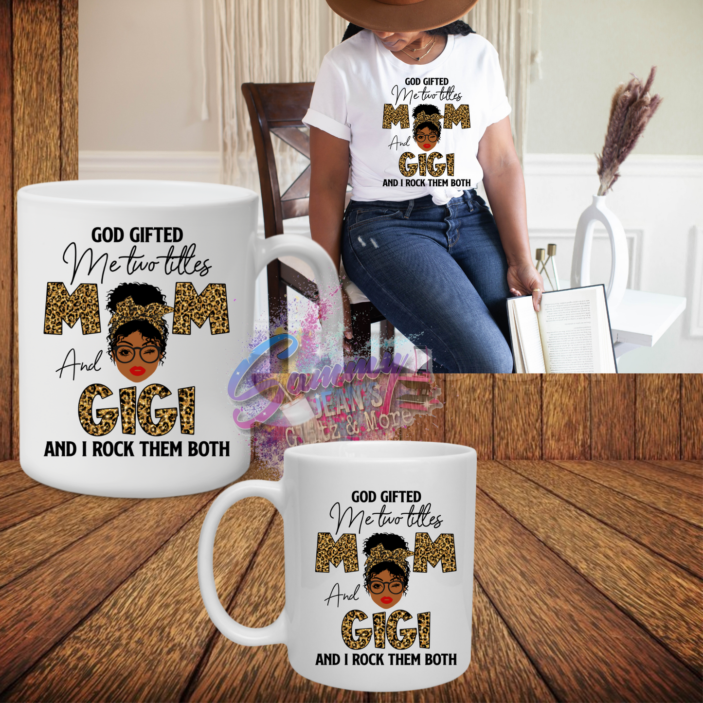GOD GIFTED ME WITH TWO TITLES