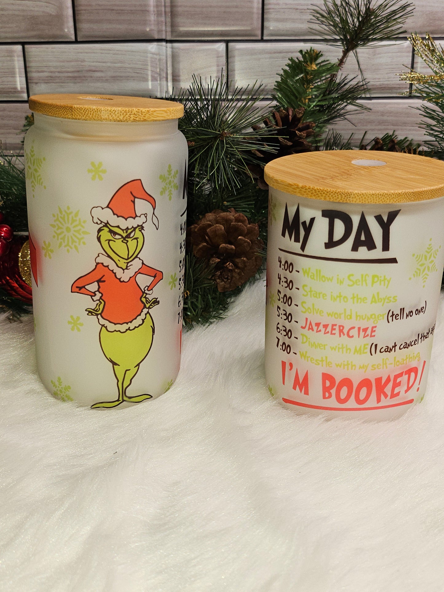 Libby Christmas Tumbler and mugs