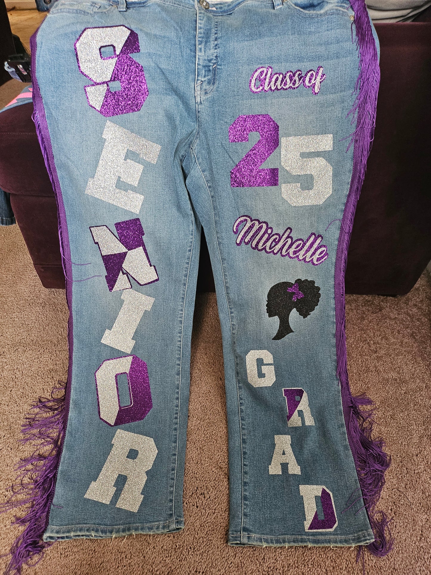 Senior Class of 2024/2025 Corset and Jeans Photoshoot Outfit