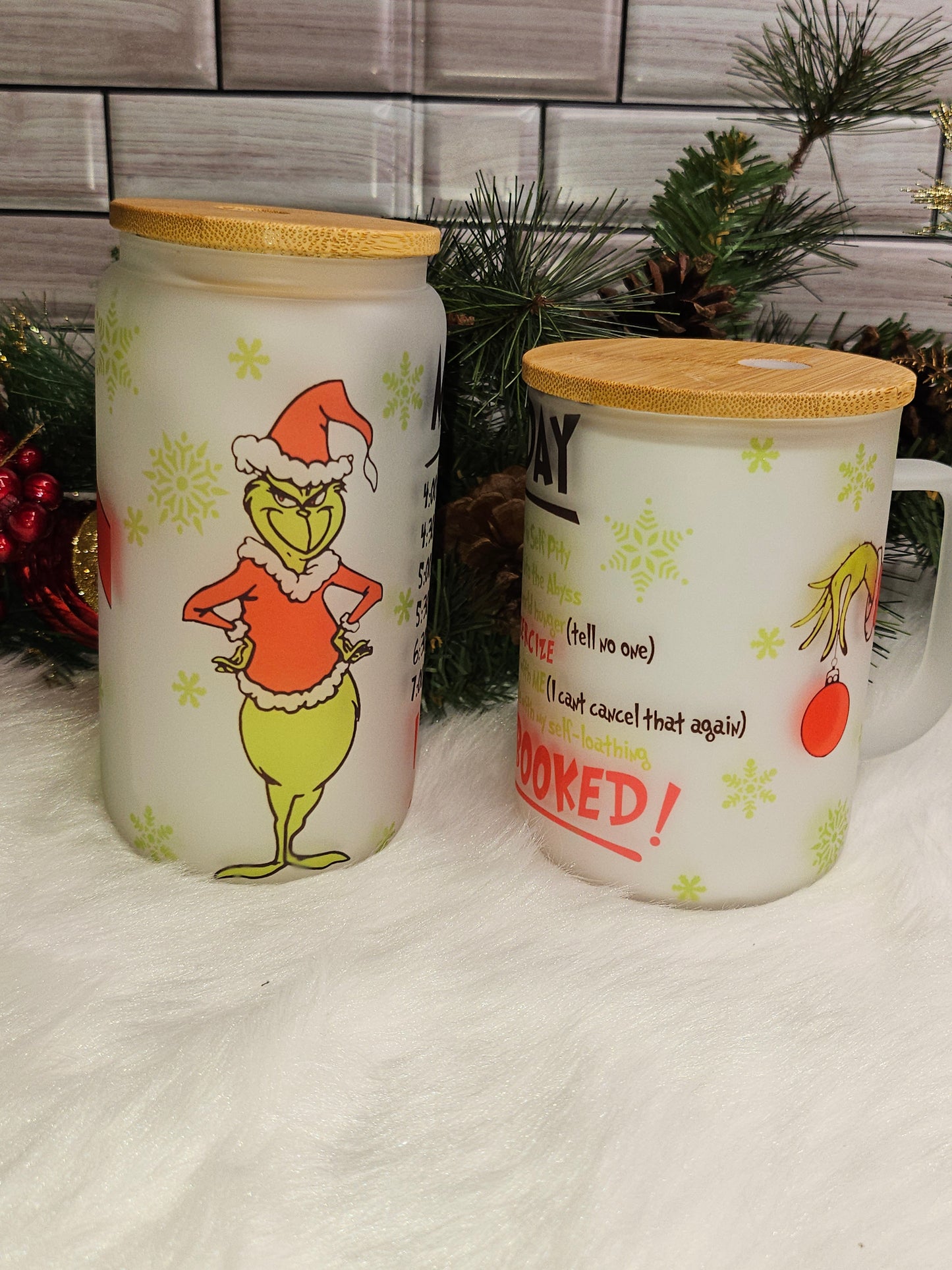 Libby Christmas Tumbler and mugs