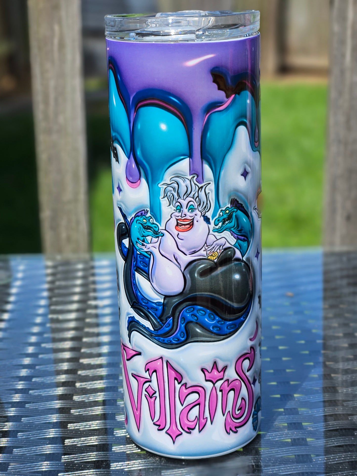 3D VILLIANS TUMBLER