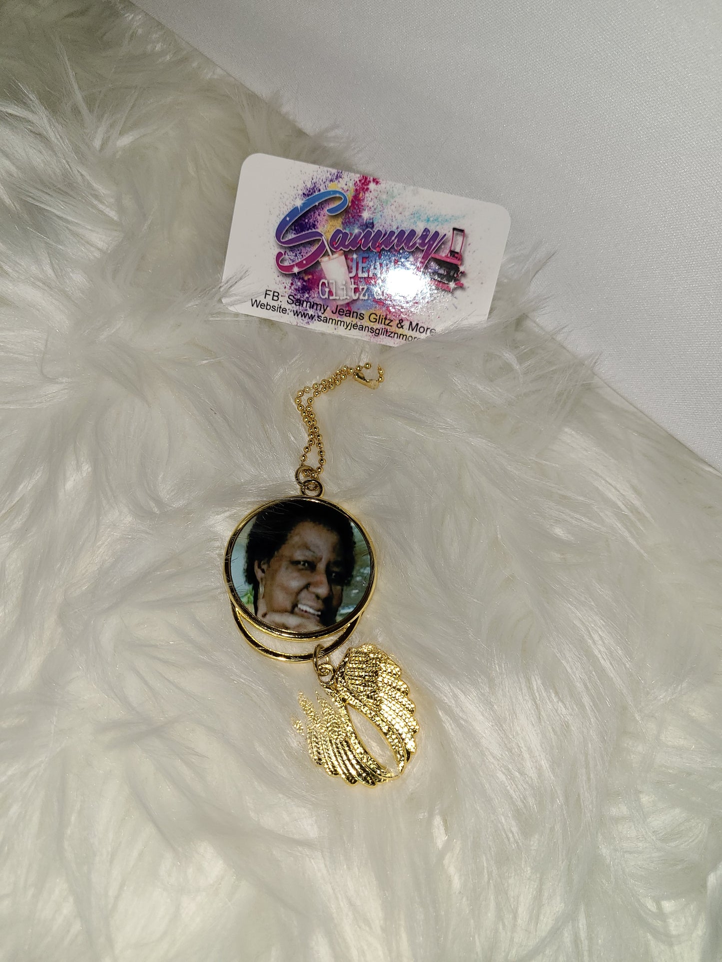 Double sided angel wings/ car hangers