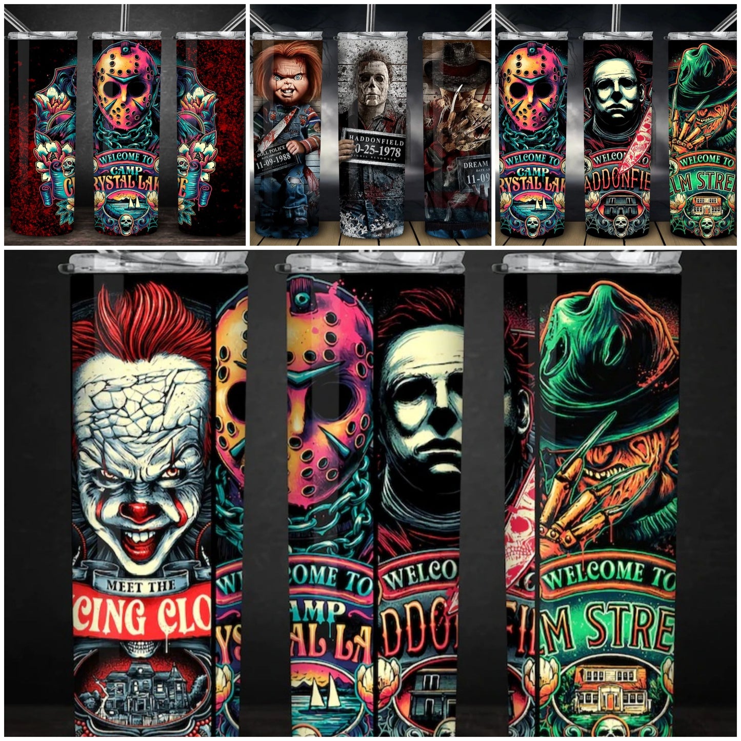 Halloween Tumblers