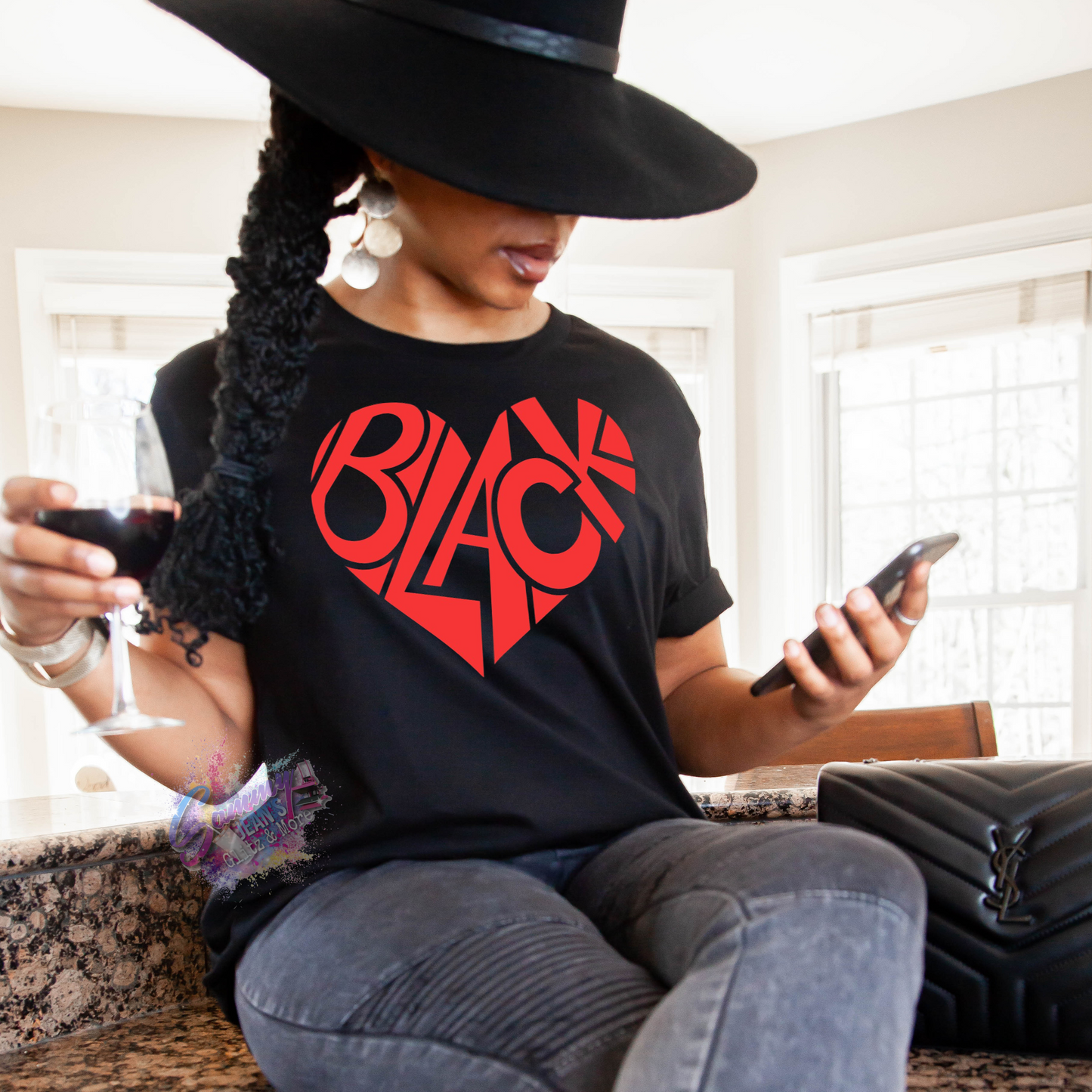 Black History Hearted Tee