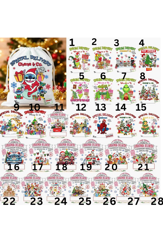 Christmas Santa Sacks