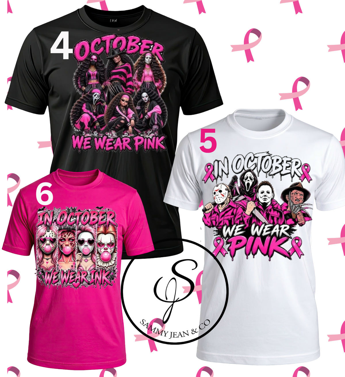 IN OCTOBER WE WEAR PINK