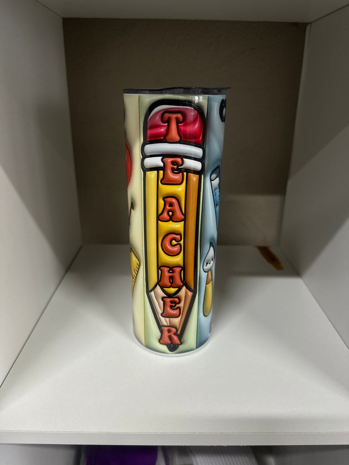 Teacher Print Tumbler