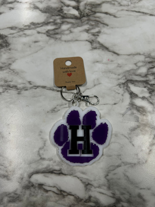 Tomcat / H Print Key Chain