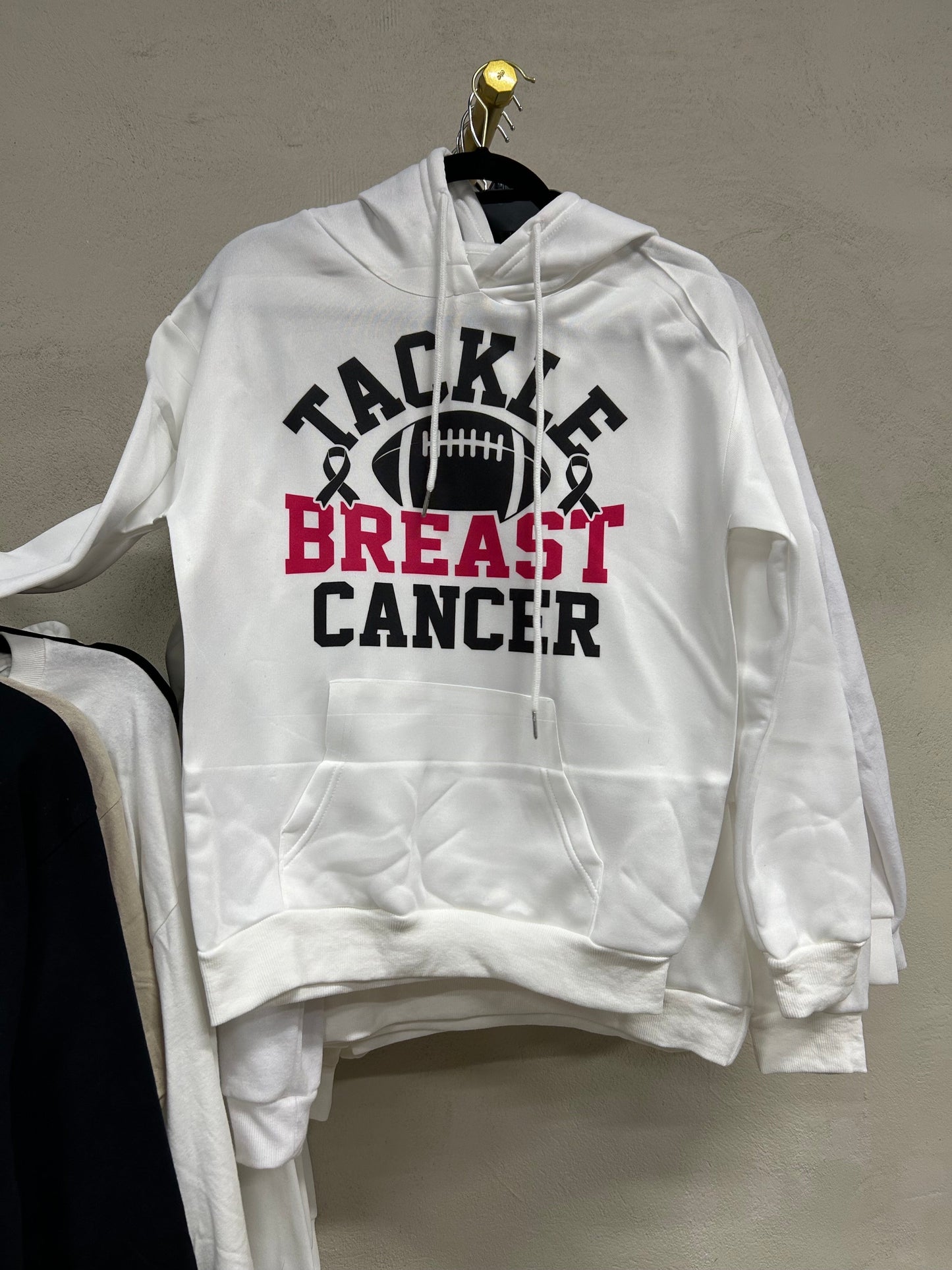 Tackle Breast Cancer Hoodies