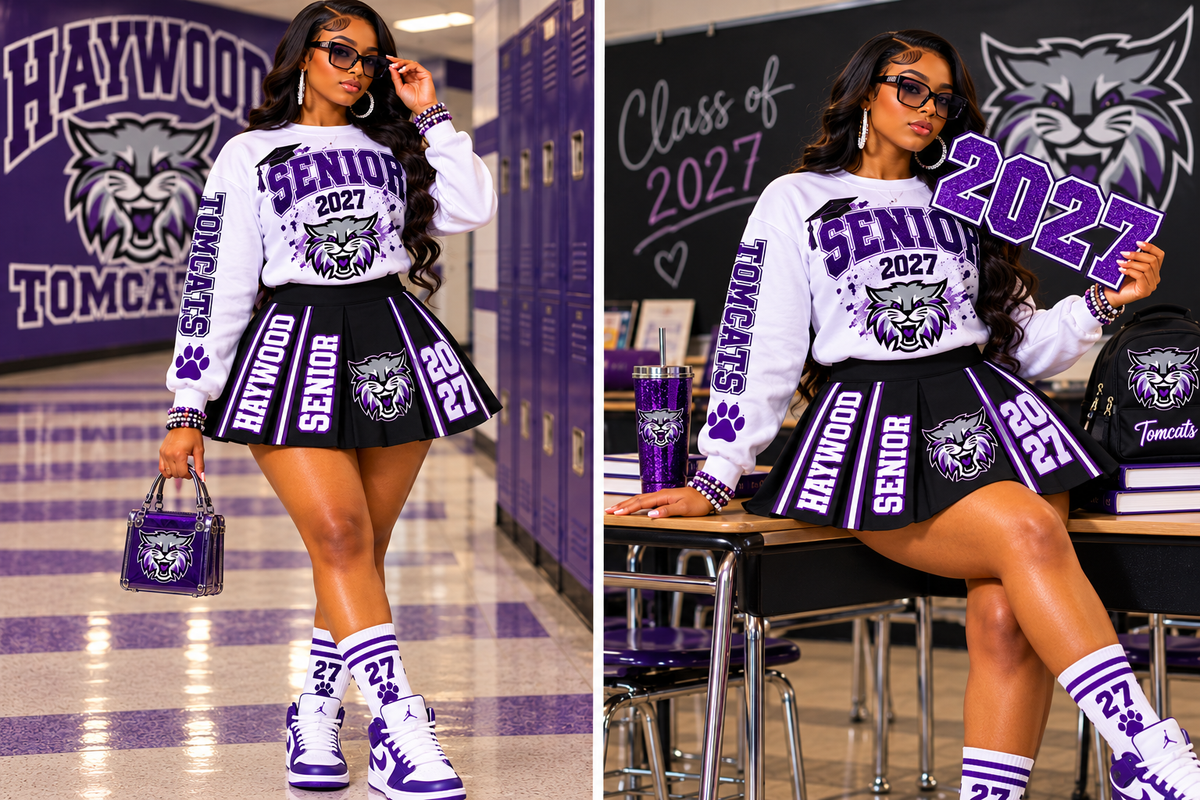 Personalized Senior Skirt Set | Graduation Outfit