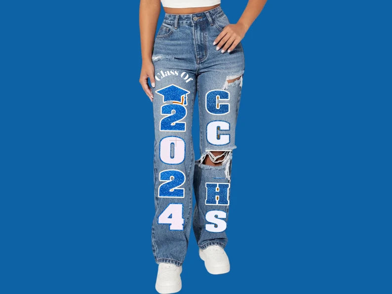 SENIOR PERSONALIZED JEAN SET