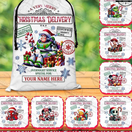 Christmas Santa Sacks