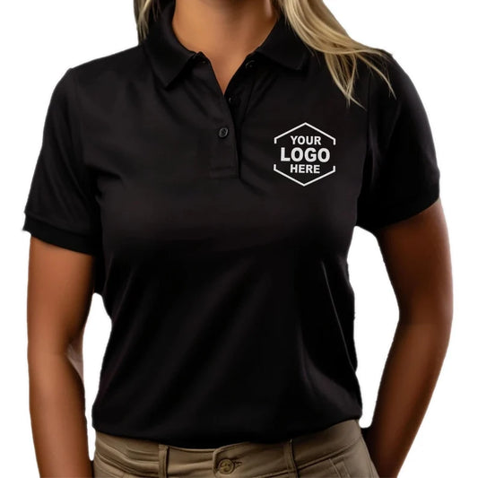 Custom Embroidered Polo Shirt for Men and Women, Personalized Polo Shirts for Business, Casual Wear, Sports Teams, Work Uniforms