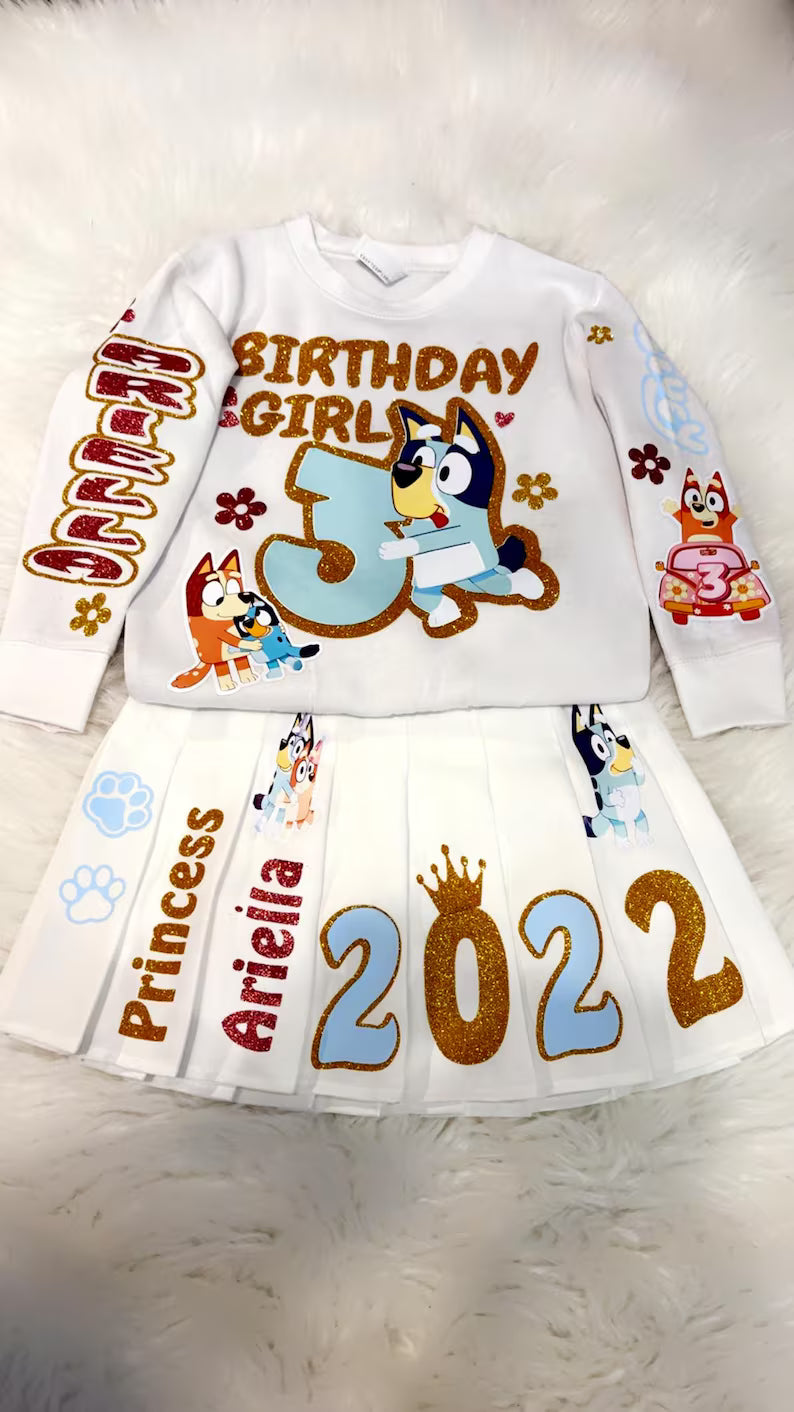 Personalized Birthday Skirt