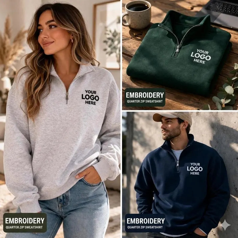 Custom Quarter Zip