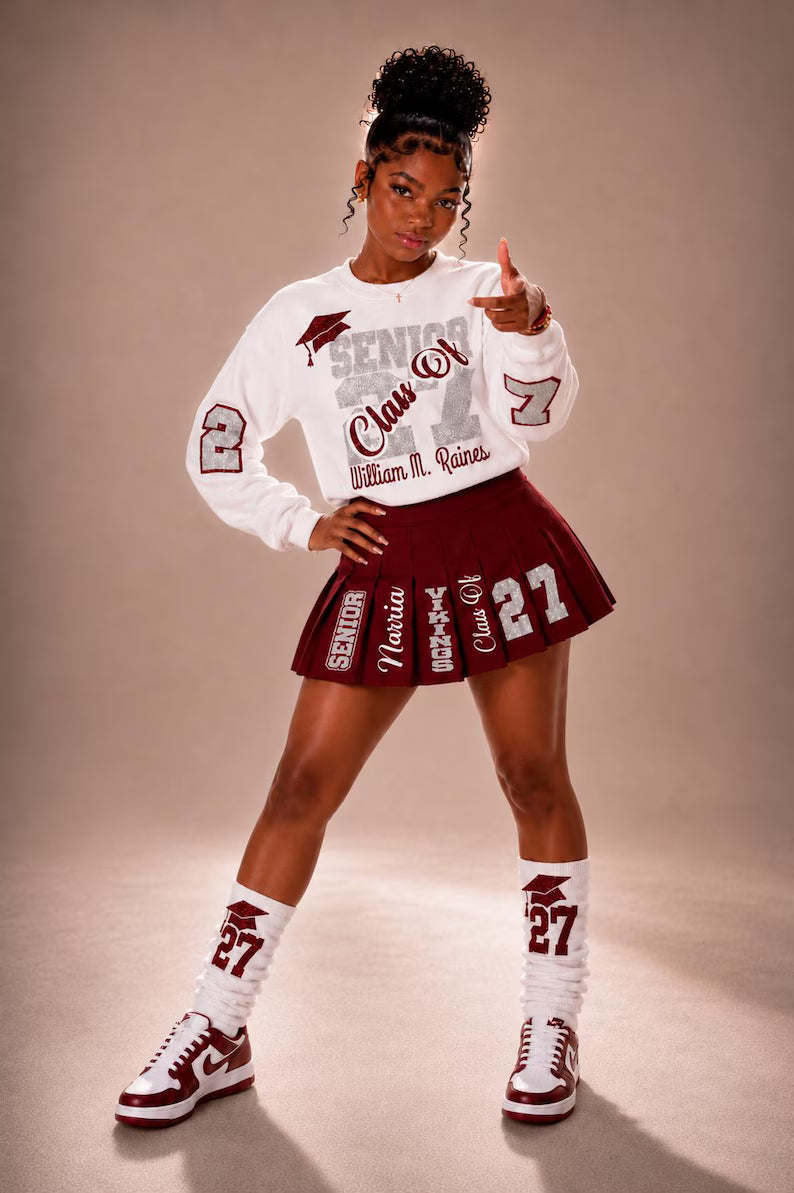 Personalized Senior Skirt Set | Graduation Outfit