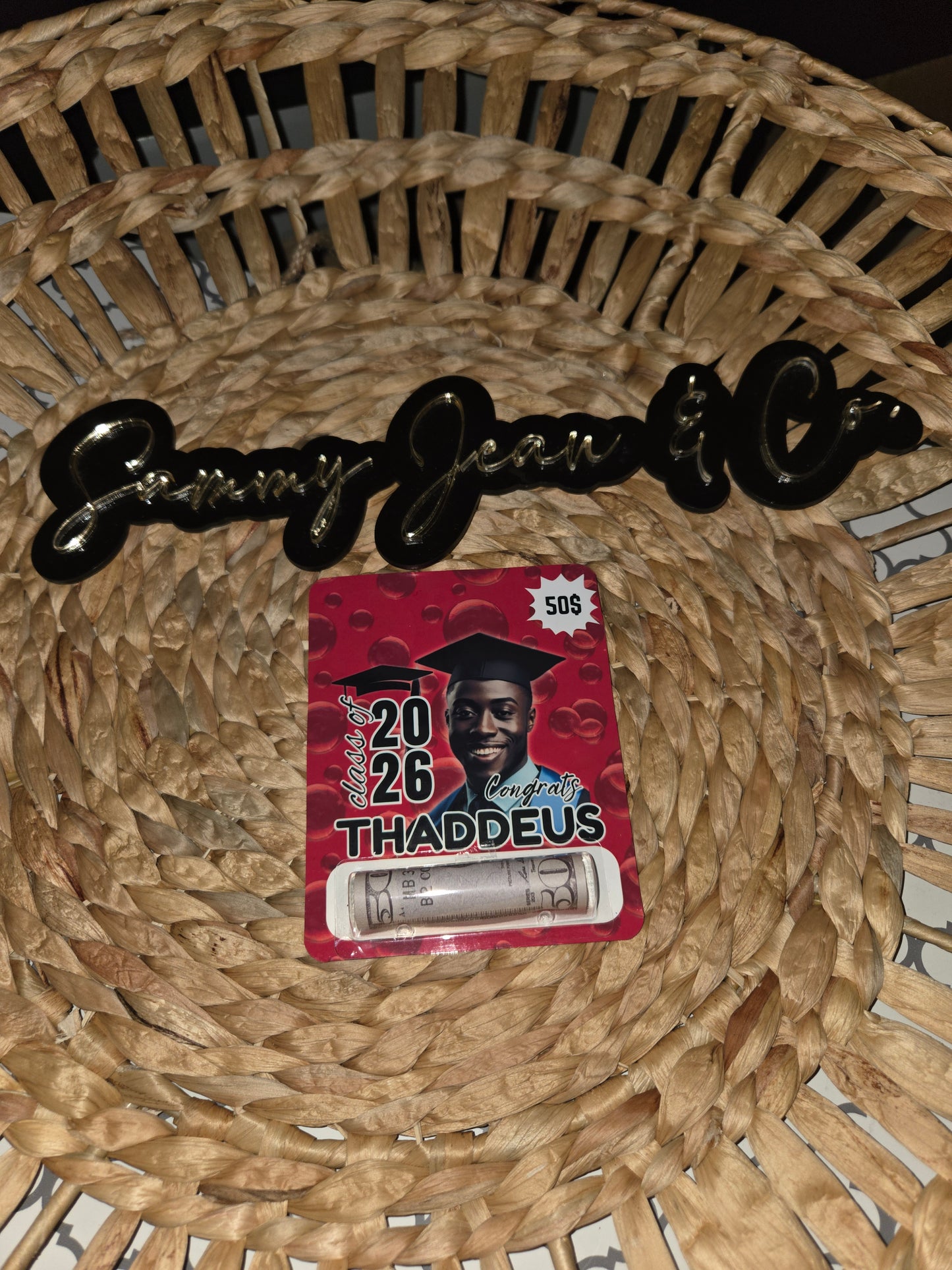 Custom Graduation Money Holder / Graduation Gift Card