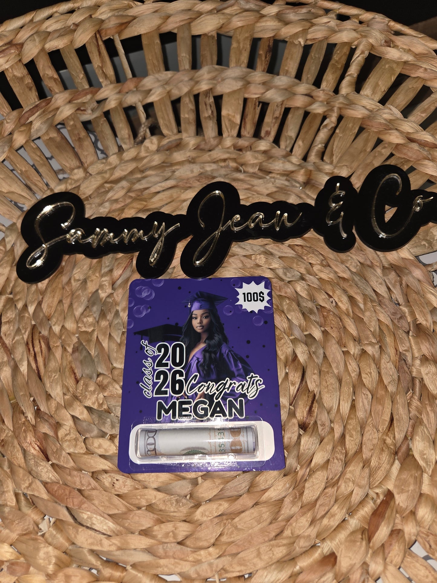 Custom Graduation Money Holder / Graduation Gift Card