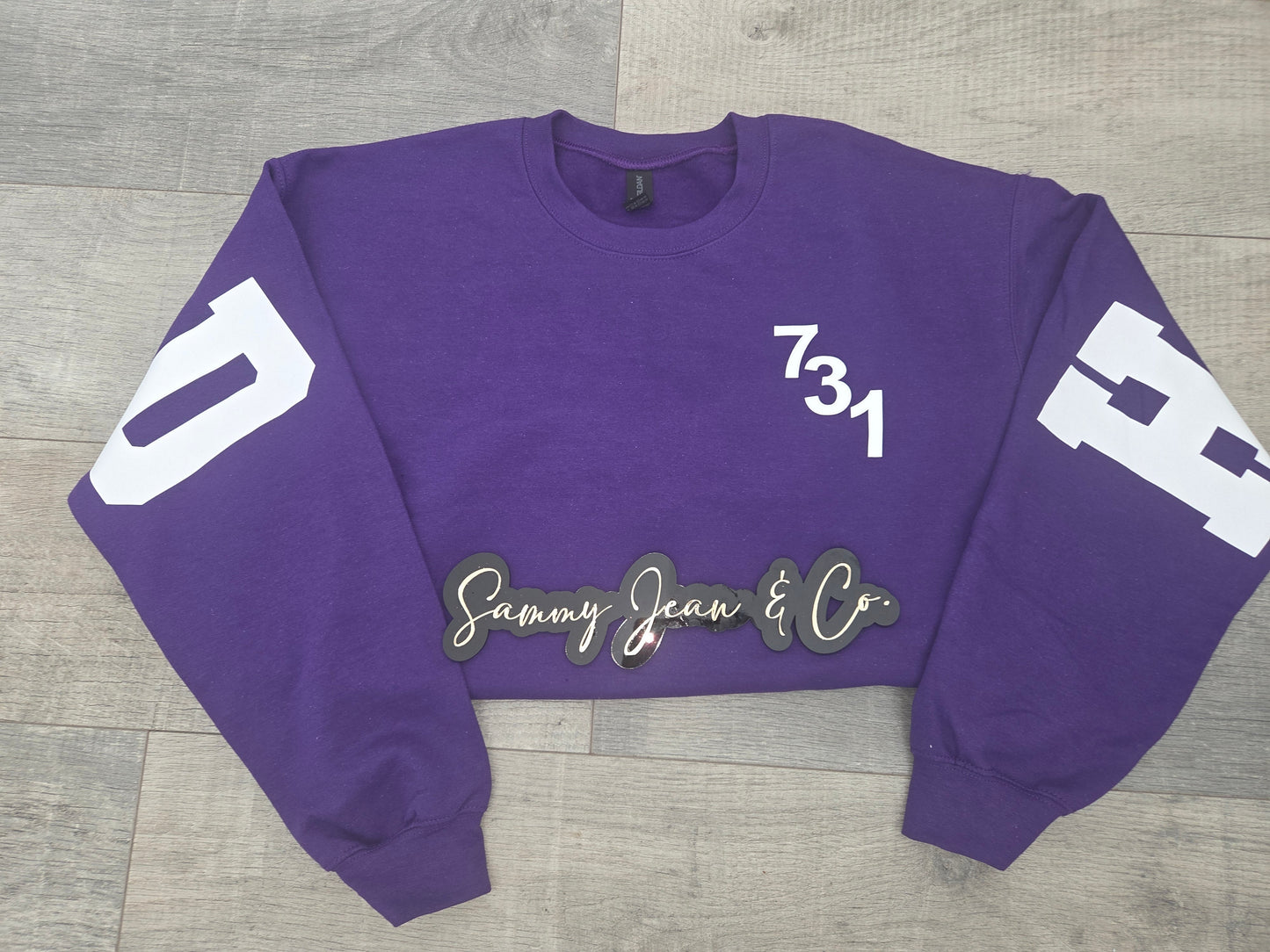 Oversized Letter Crewneck