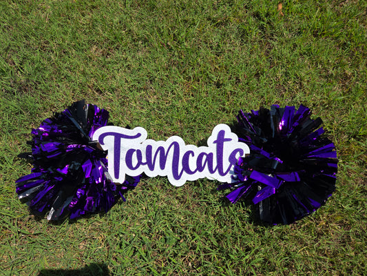 Pom Pom Sign Cheer Spirit Stick