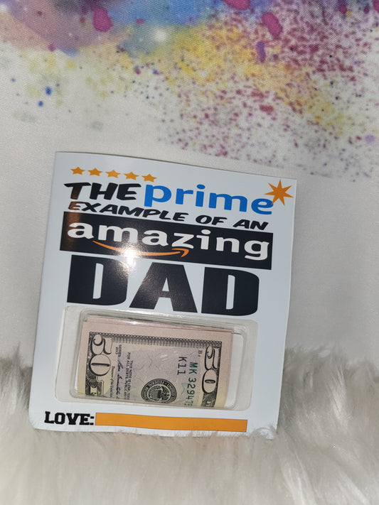 Amazing Dad Money/Gift Card Holder