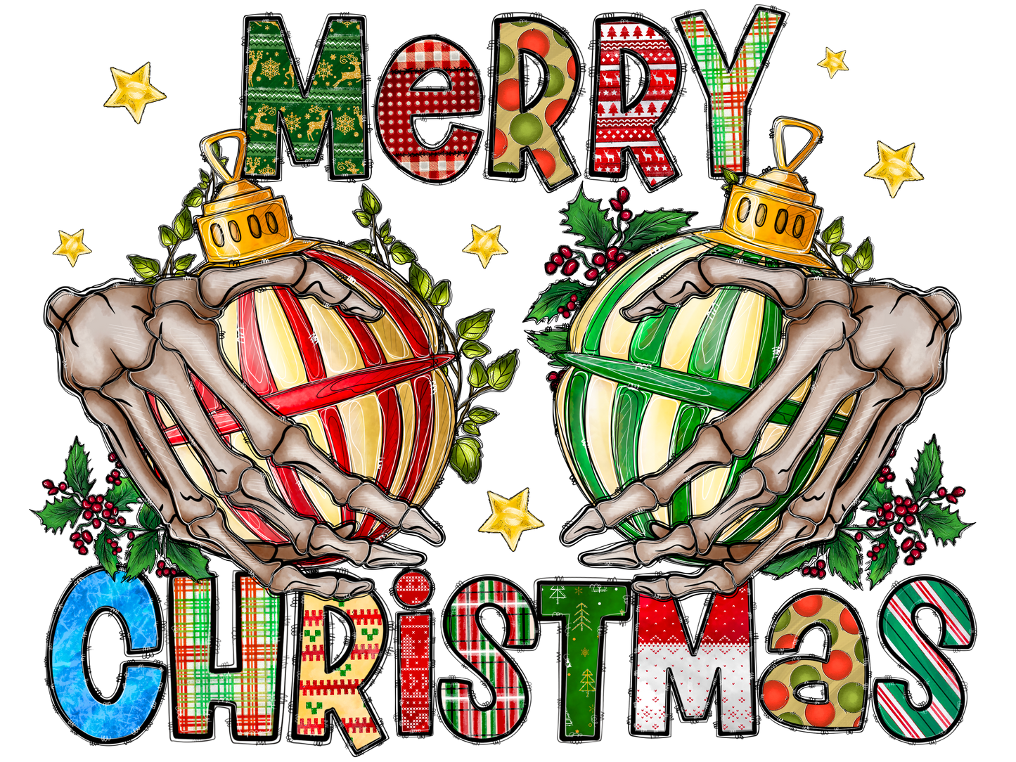 Merry Christmas Breast Balls