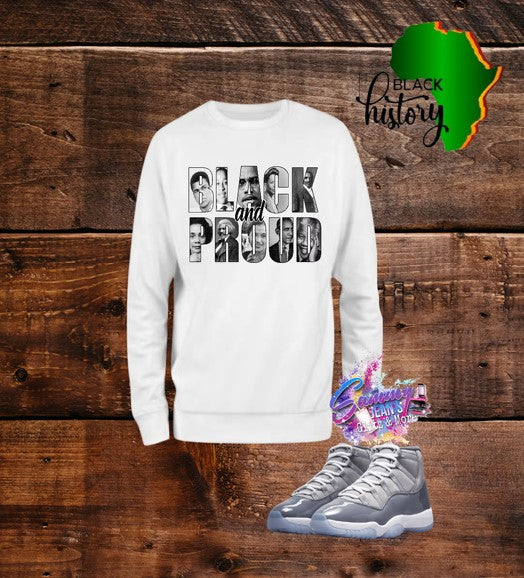 BLACK AND PROUD SWEATSHIRT