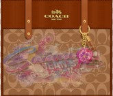 Coach Tumbler W/ Chain