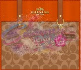 Coach Tumbler W/ Chain