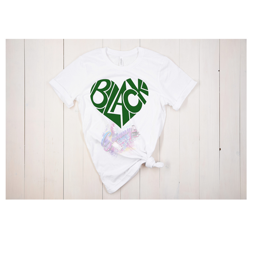 Black History Hearted Tee