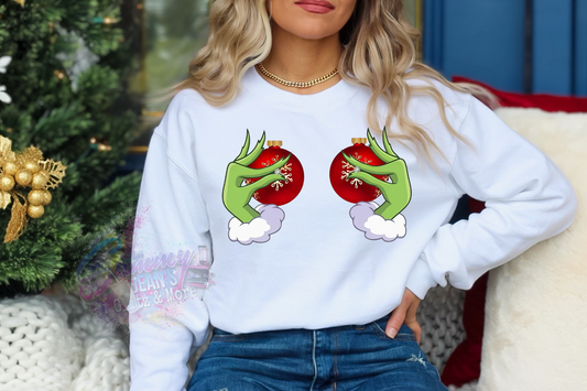 Christmas Boobies Sweatshirt