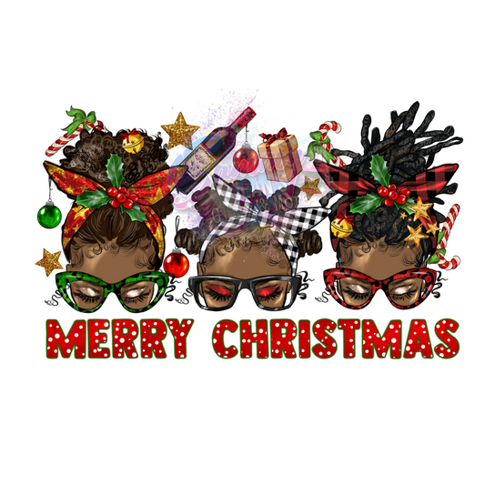 Three Sisters Merry Christmas